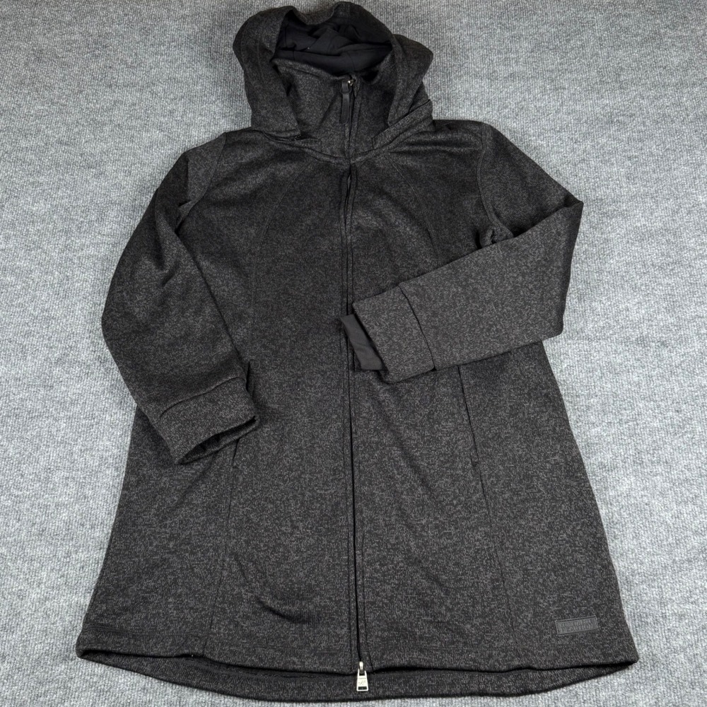Kenneth Cole Reaction XL Full Zip Removable Hood Quick Dry‎ Jacket Thumb Holes
